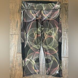 Reebok Colorful Geometric Women’s Leggings NWOT